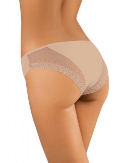 Figi damskie Babell BBL 012 z delikatną koronką