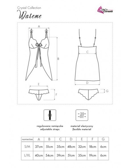 Waseme t-shirt night with figs white, Livia...