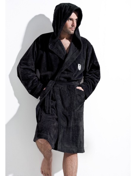 Bathrobe male with hood L&L Ivo