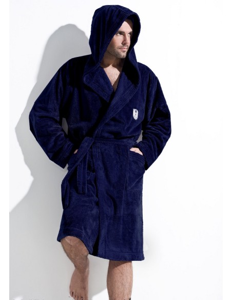 Bathrobe male with hood L&L Ivo
