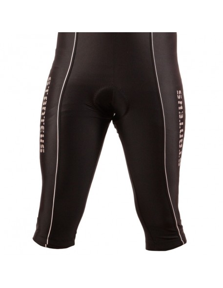 Spodenki rowerowe na szelkach z wkładką,...