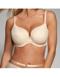 Biustonosz zapinany na brzuchu Krisline Fortuna beżowy... 2