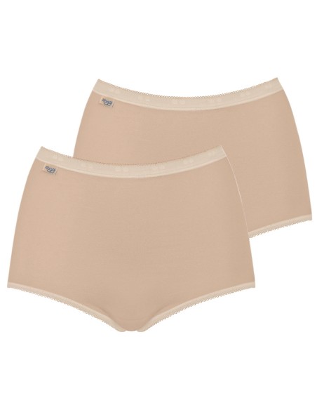 Panties with wysokim stanem 2 Pak Sloggi Basic+ Maxi 2P