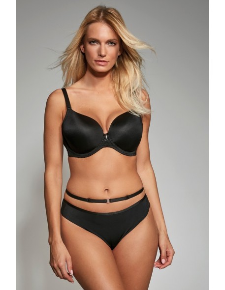 Bra fastened na brzuchu Krisline Fortuna black...