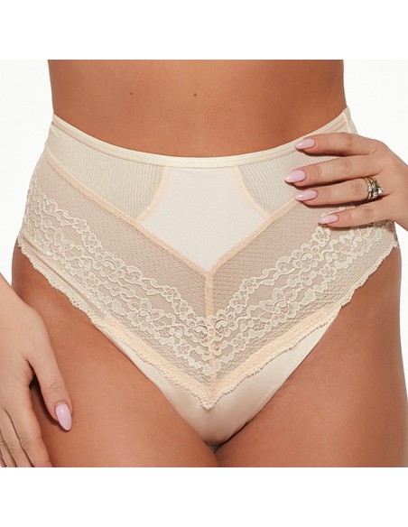 Stringi damskie z wysokim stanem Krisline Pola 