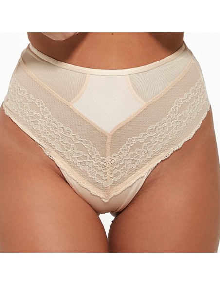 Stringi damskie z wysokim stanem Krisline Pola 