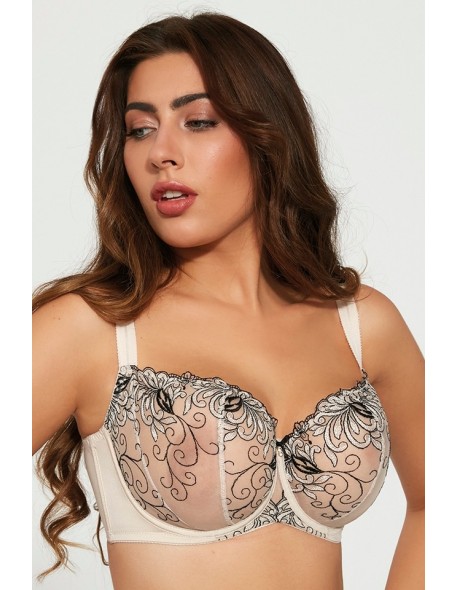 Bra soft Krisline Claire half cup