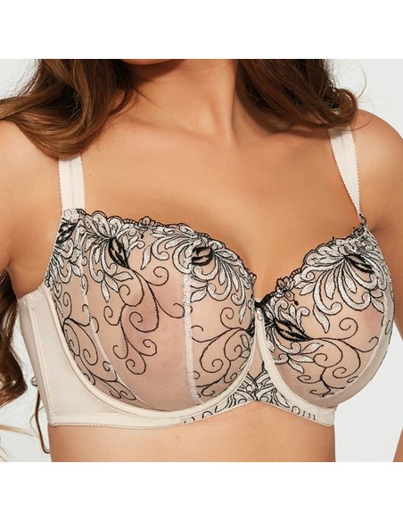 Bra soft Krisline Claire half cup