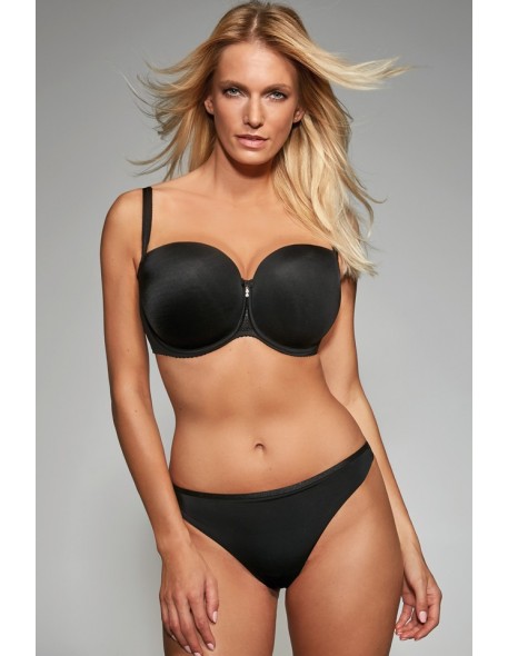 Biustonosz bardotka Krisline Fortuna mhm czarny...