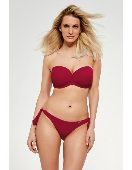 Bra bathing strapless Krisline Beach mhm claret