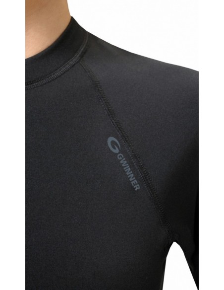Koszulka termoaktywna damska długi rękaw czarna Gwinner top I 