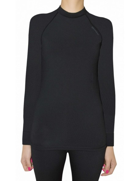 Koszulka termoaktywna damska długi rękaw czarna...