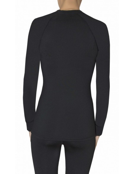 Koszulka termoaktywna damska długi rękaw czarna Gwinner top I 