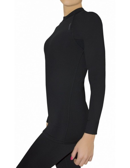 Koszulka termoaktywna damska długi rękaw czarna...