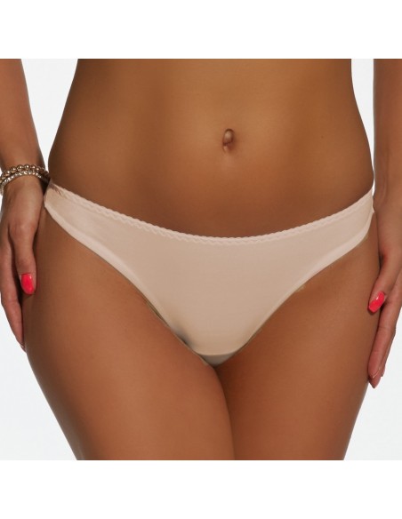 Majtki brazyliany Krisline Betty beżowe 