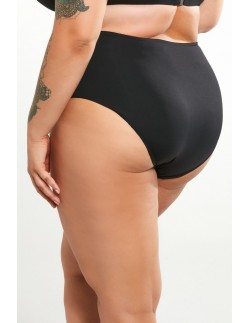 Figi kąpielowe z wysokim stanem Krisline Beach czarne 