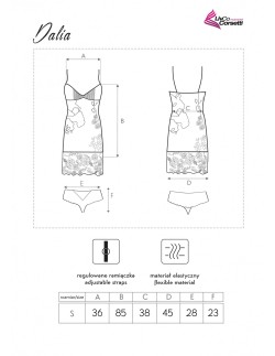 Dalia koszulka nocna, Livia Corsetti lc 4482  2