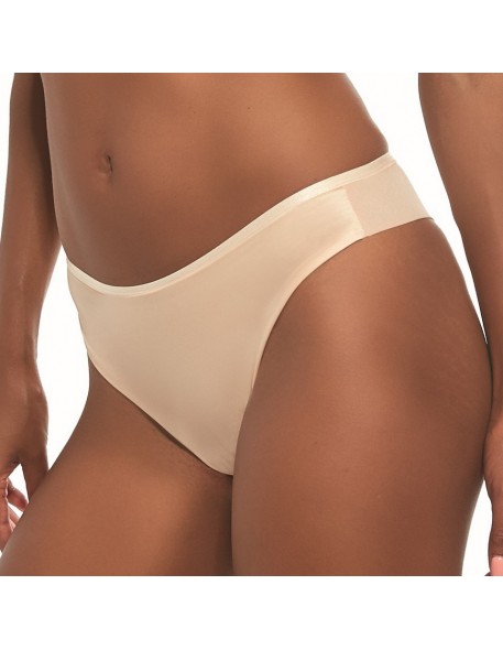 Majtki brazyliany Krisline Fortuna light beżowe...