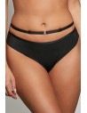 Panties brazilians Krisline Fortuna light black comfort