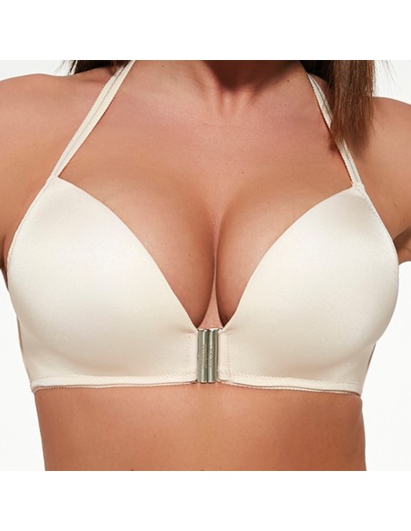 Bra fastened with przodu without underwire Krisline Pola brassiere smart