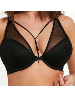 Stanik zapinany z przodu braletka Krisline Beth plunge  2