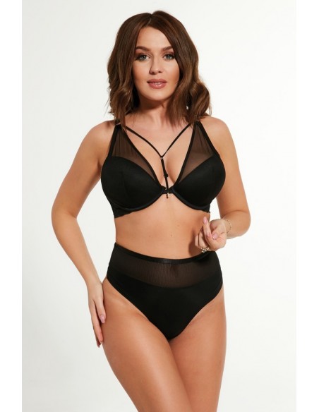 Stanik zapinany z przodu braletka Krisline Beth plunge 