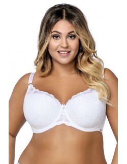 Biustonosz balkonetka Ava 1559 z delikatną koronką 2