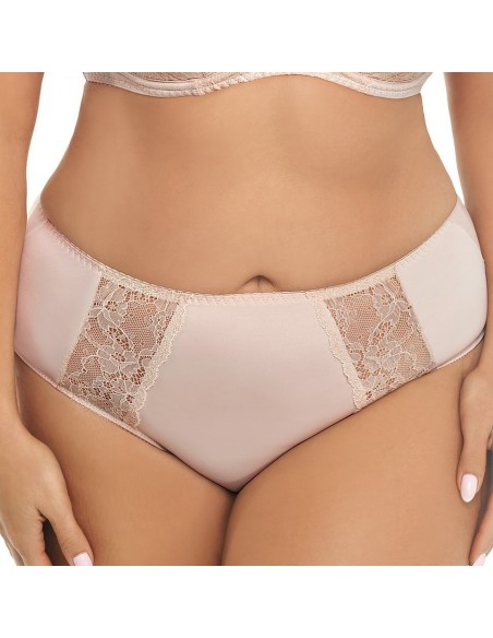 Figi damskie z wysokim stanem Gorsenia Peony K484 