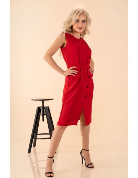 Eqalisa sukienka damska midi bez rękawów...