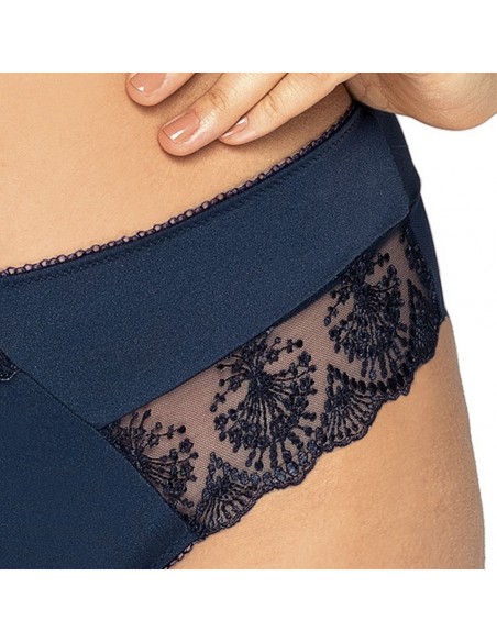 Majtki brazyliany Ava 1924/B z finezyjną koronką