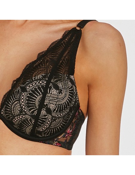 Biustonosz push up Krisline Kiara brassiere lace 