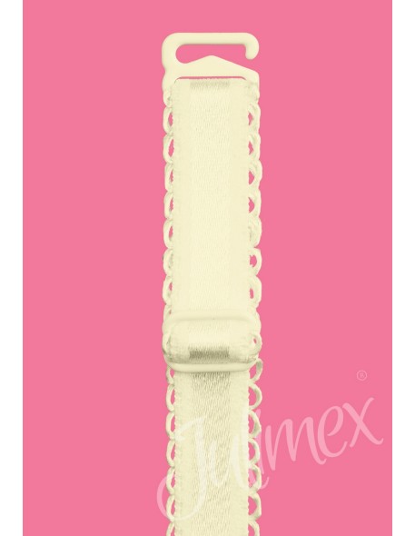 Straps to a bra Material white 10mm, Julimex...