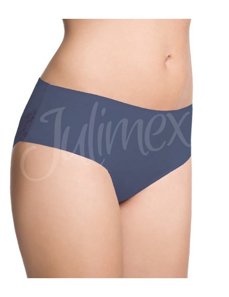 Cheekie panty majtki figi damskie bezszwowe wykończenie, Julimex lingerie