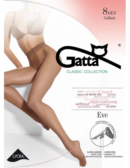 Tights women's lycra mat Gatta Eve 8 den