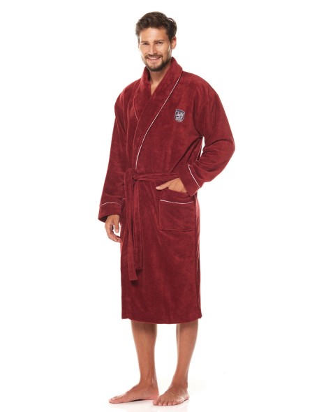 Bathrobe male ciepły short L&L Borys