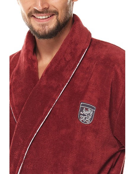 Bathrobe male ciepły short L&L Borys