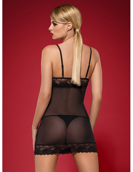 Wonderia chemise set t-shirt + thongs, Obsessive