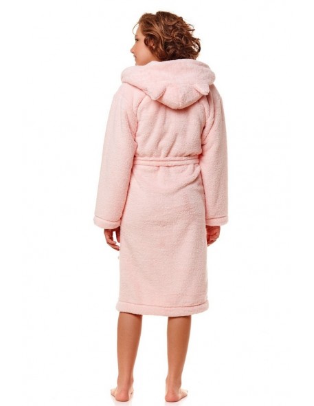 Bathrobe dziecięcy ciepły with hood L&L Lota 134-140