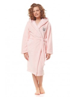 Bathrobe dziecięcy ciepły with hood L&L Lota 134-140 2