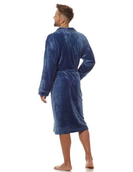 Bathrobe male ciepły long L&L Luca 2111