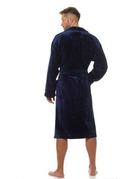 Bathrobe male ciepły long L&L Luca 2111