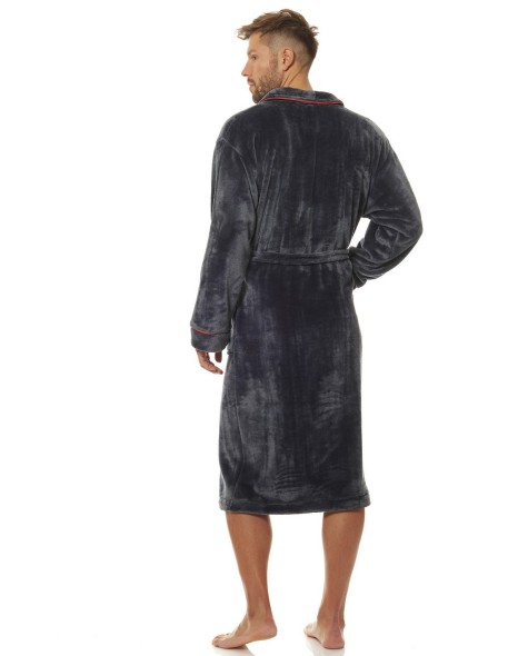 Bathrobe male ciepły long L&L Luca 2111