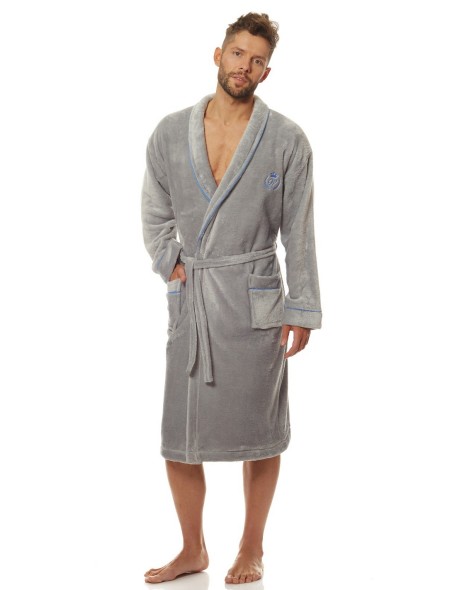Bathrobe male ciepły long L&L Luca 2111