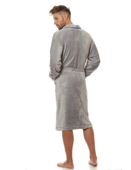 Bathrobe male ciepły long L&L Luca 2111