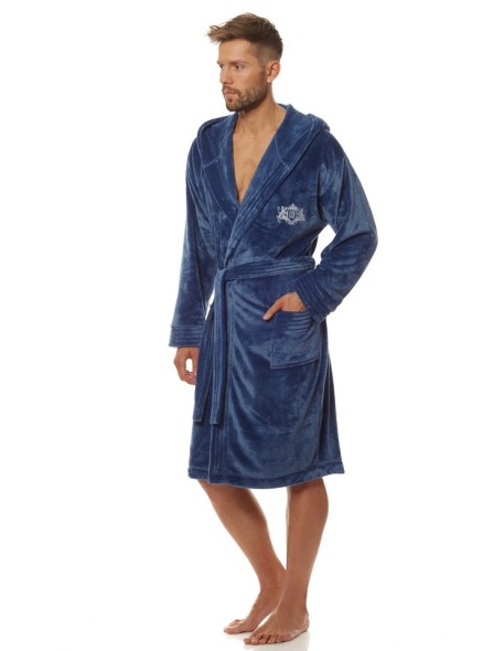 Bathrobe male with hood L&L Costa 2110