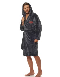 Bathrobe male with hood L&L Costa 2110 2