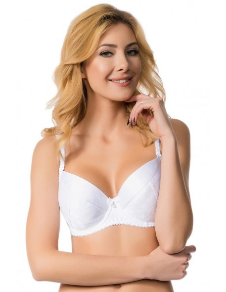 Bra padded Mediolano Bianco full cup 1056