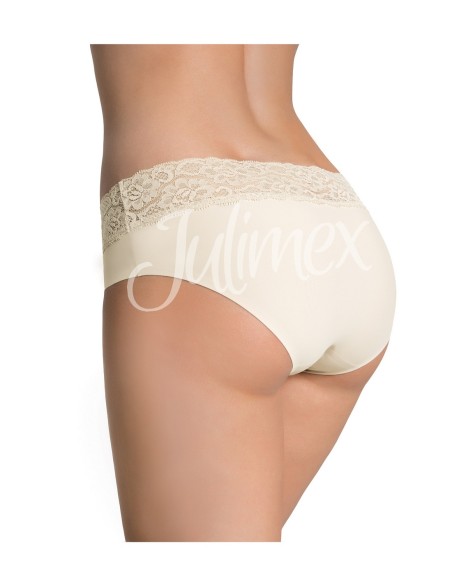 Hipster panty majtki figi damskie bezszwowe wykończenie, Julimex lingerie