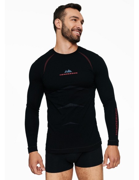 T-shirt thermoactive men's with long sleeve Henderson Skin 22969