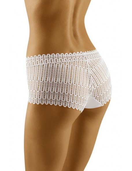 Majtki szorty damskie z koronką Wol-Bar Bari 